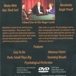 Bob Kohler Golden Shells DVD - Back - SFS
