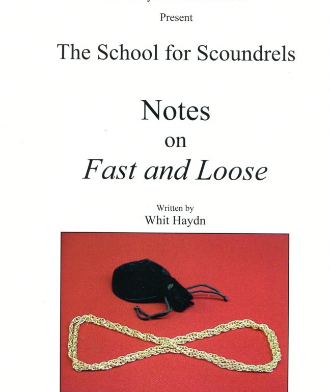 Fast and Loose Notes - SFS