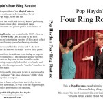 Pop Haydn's Four Ring Routine Case - SFS